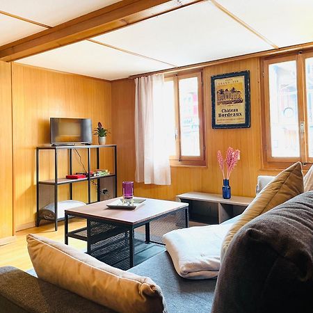 Lovely & Great Equipped Wooden Alp Chalet Flat Kandersteg Εξωτερικό φωτογραφία