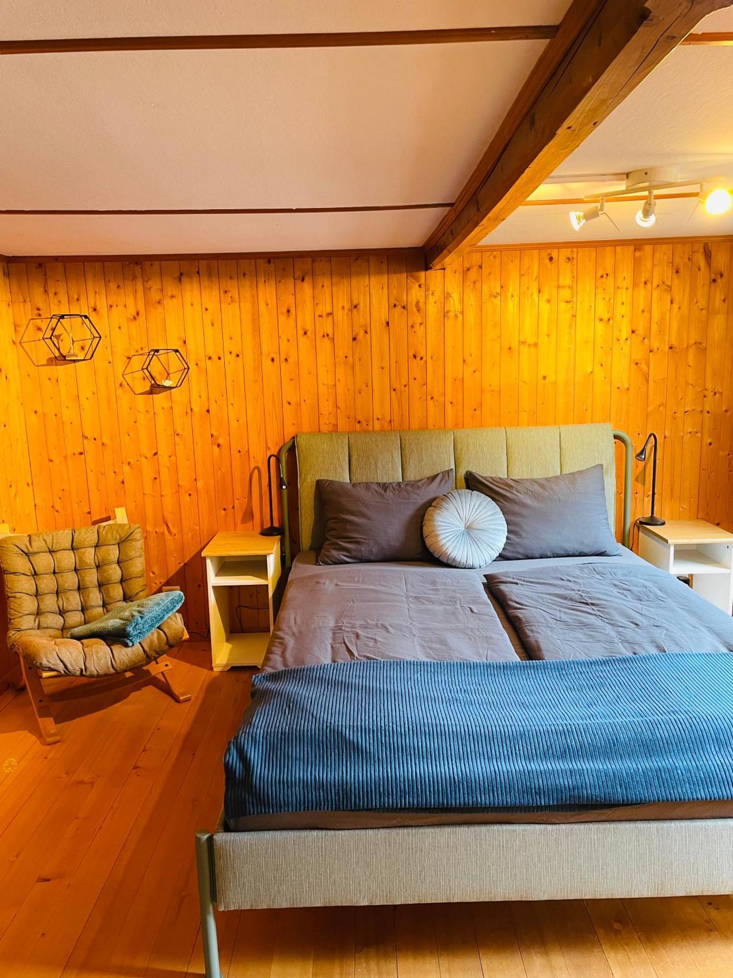 Lovely & Great Equipped Wooden Alp Chalet Flat Kandersteg Εξωτερικό φωτογραφία