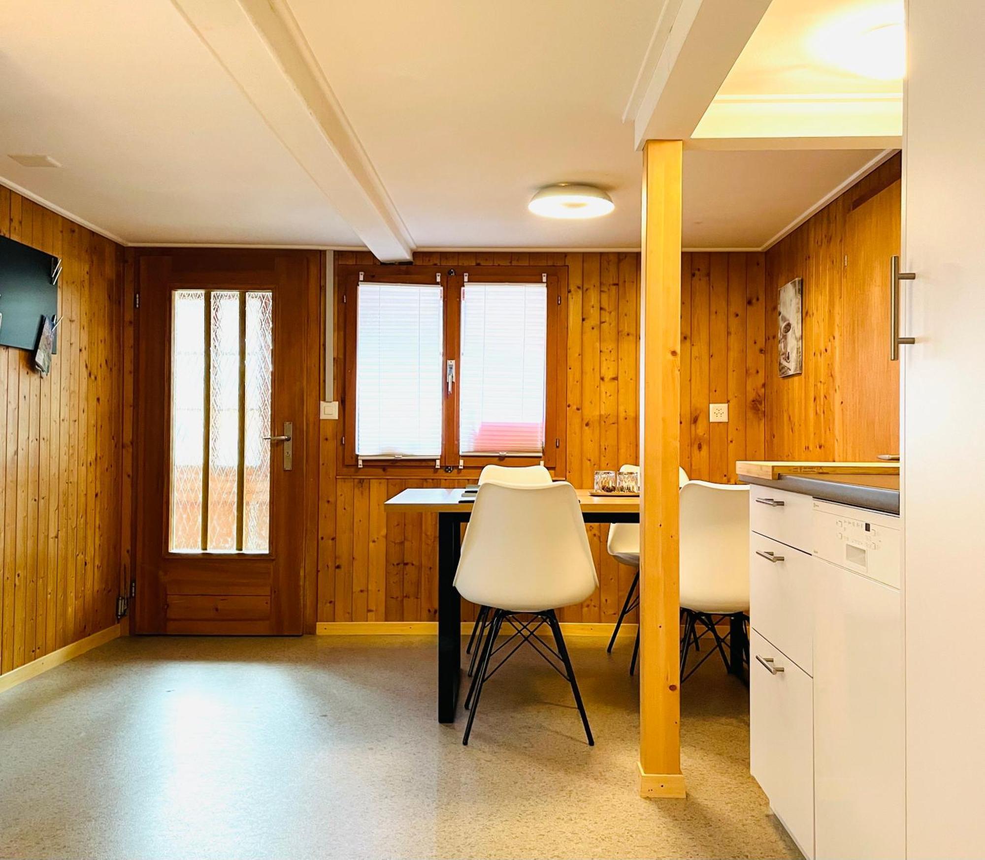 Lovely & Great Equipped Wooden Alp Chalet Flat Kandersteg Εξωτερικό φωτογραφία